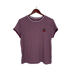 SO Striped‎ Cherry T-Shirt